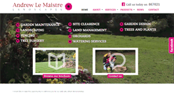 Desktop Screenshot of andrewlemaistre.com